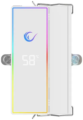 Chłodzenie CPU RAMPAGE Octagon B70 ARGB Biały