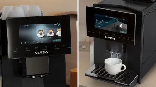 Автоматическая кофемашина Siemens EQ900 iAroma TQ927E05 холодный кофе ширина 31,5см