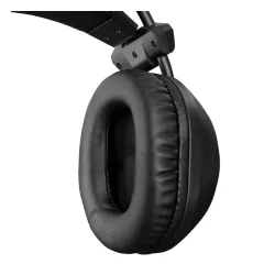 Słuchawki przewodowe z mikrofonem Rampage RM-K19 Raging Plus Nauszne Czarny