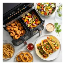 Air fryer Tesla AirCook DualZone Q787 XXL Deluxe 2200W 14l