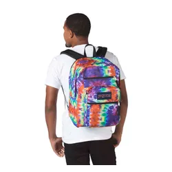 JanSport Big Student-red / multi hippie day Laptop Sırt Çantası