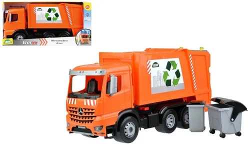 Samochód LENA Śmieciarka Worxx Mercedes Actros
