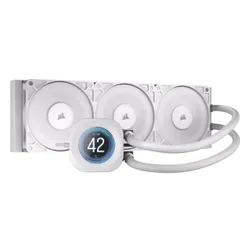 Chłodzenie wodne CORSAIR Nautilus 360 RS LCD Biały