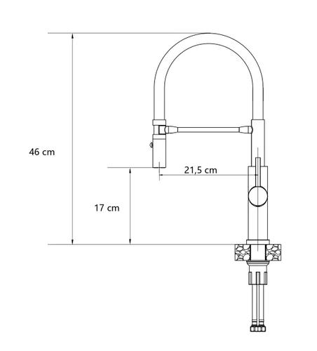 Bateria MYQ Parana PAR0111 Czarny/stal