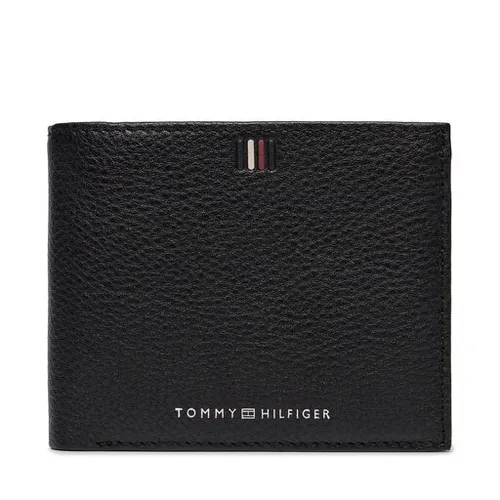 Большой мужской кошелек Tommy Hilfiger Th Central Cc Flap And Coin Am0am11856 Black BDS