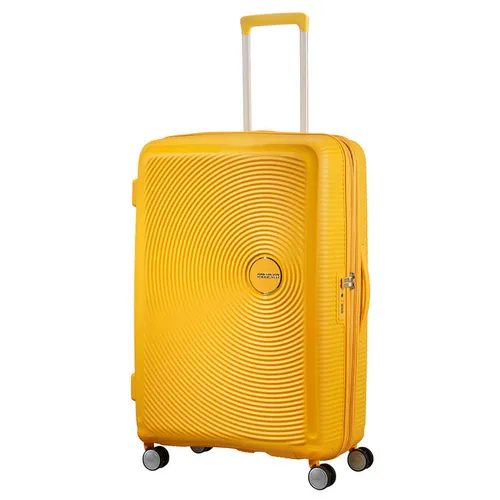 Walizka duża American Tourister Soundbox - golden yellow