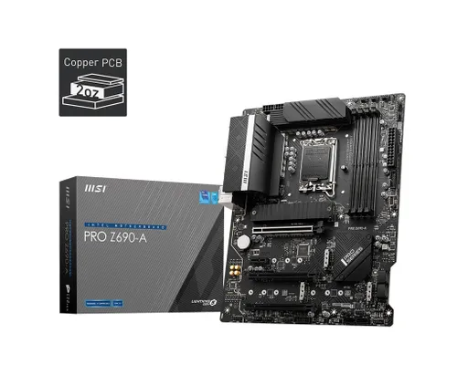 Płyta główna PRO Z690-A s1700 4DDR5 DP/HDMI M.2 ATX