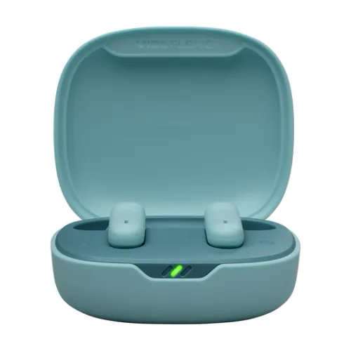 Słuchawki bezprzewodowe JBL Vibe Flex 2 Teal Douszne Bluetooth 5.3 Niebieski