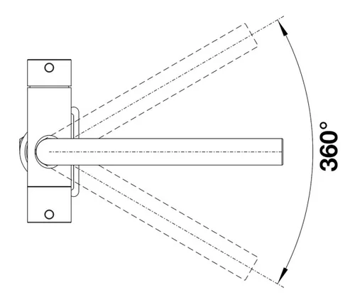 Bateria BLANCO Fontas II 523128 Chrom