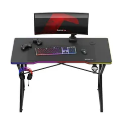 Biurko gamingowe HUZARO Hero 1.7 RGB Czarny