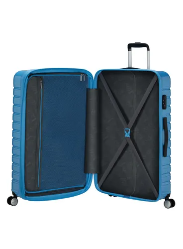 Большой чемодан American Tourister Flashline - cloudy blue