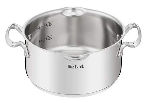 Zestaw garnków TEFAL Duetto+ (11 elementów) Stal nierdzewna 18/10 Indukcja Możliwość mycia w zmywarce