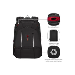 Plecak na laptopa Wenger Carbon Pro Compact - black