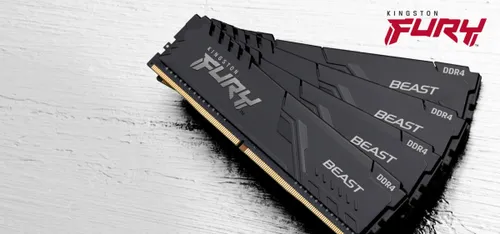 Память DDR4 FURY Beast 32GB (2x16gb) / 3200 CL16 1GX8