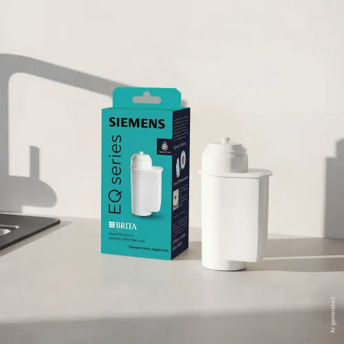 Ekspres Siemens EQ600 iAroma Inox Silver TP603E07 Szerokość 28,1cm