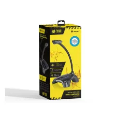Mikrofon Tracer Gamezone Gamer LED USB Przewodowy Pojemnościowy Czarny