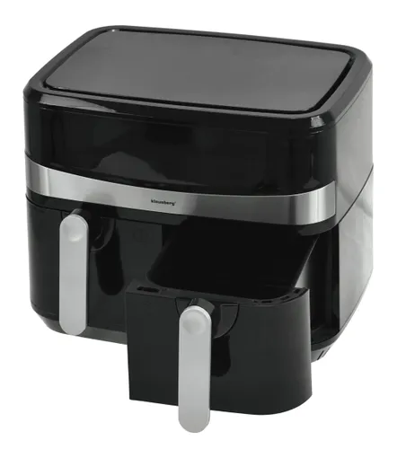 Air Fryer Frytkownica beztłuszczowa KLAUSBERG KB-7573 9l z podwójnym koszem programator czasowy