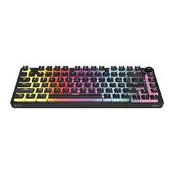 Klawiatura mechaniczna Savio Phenix Gateron Yellow Pro Pudding Czarny