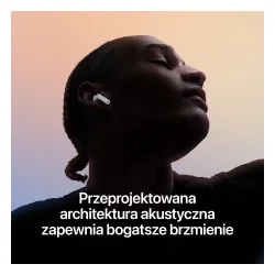 Apple AirPods 5 z Bezprzewodowym Etui Ładującym Douszne Bluetooth 5.3 Funkcje AI Biały