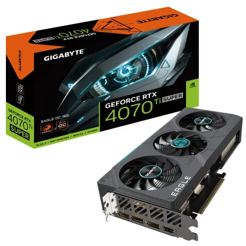 Karta graficzna Gigabyte GeForce RTX 4070 Ti Super EAGLE OC 16GB GDDR6X 256bit DLSS 3