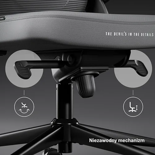 Fotel DIABLO CHAIRS V-Light Szary