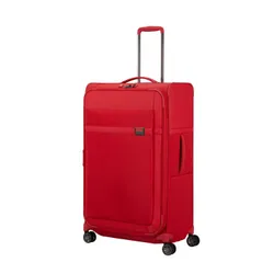 Большой расширяемый чемодан Samsonite Airea-hibiscus red