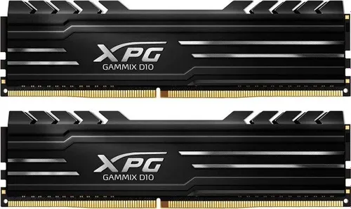 Pamięć ADATA XPG Gammix D10, DDR4, 32 GB, 3200MHz, CL16 (AX4U320016G16A-DB10)