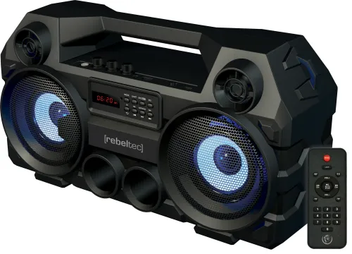 Głośnik Bluetooth Rebeltec SoundBOX 465 40W Radio FM Czarny