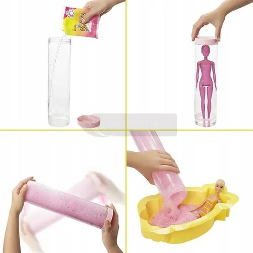 Lalka Barbie Piana Niespodzianka Color Reveal Ananas GTN17