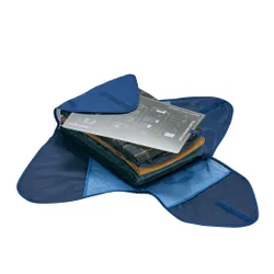 Pokrowiec Eagle Creek Pack-It Reveal Garment M - aizome blue / grey