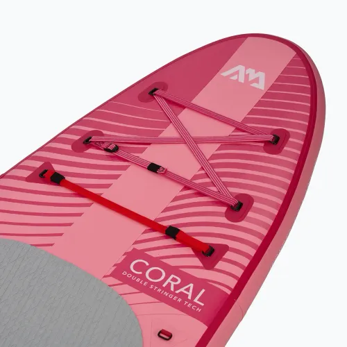 SUP доска Aqua Marina Coral 10'2" малиновая