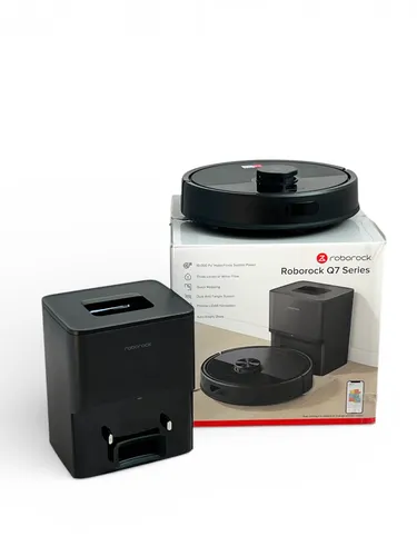 Robot sprzątający Roborock Q7 TF+ Funkcja mopowania Tworzenie mapy pomieszczenia 65dB Czarny - outlet