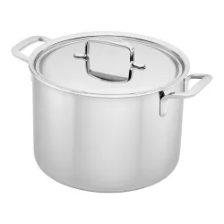 DEMEYERE 5-Plus 8 l - garnek ze stali nierdzewnej z pokrywką