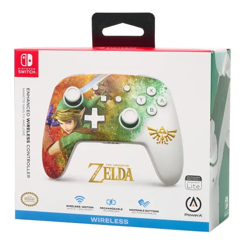 Pad PowerA Enhanced Zelda Link Watercolor do Nintendo Switch Bezprzewodowy