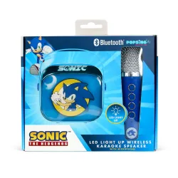 Mikrofon z głośnikiem Bluetooth OTL Technologies Sonic The Hedgehog 5W Niebieski