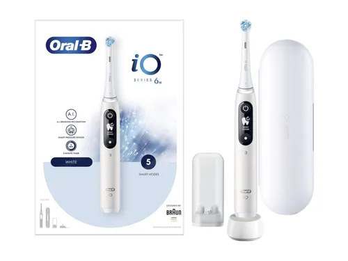 Oral-B ıO Serisi 6 Beyaz Elektrikli Diş Fırçası