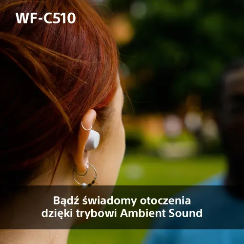 Słuchawki bezprzewodowe Sony WF-C510 Dokanałowe Bluetooth 5.3 Żółty