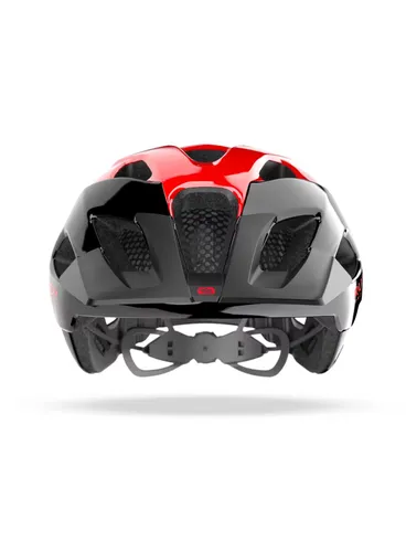 Kask rowerowy Rudy Project Crossway - black/red/shiny
