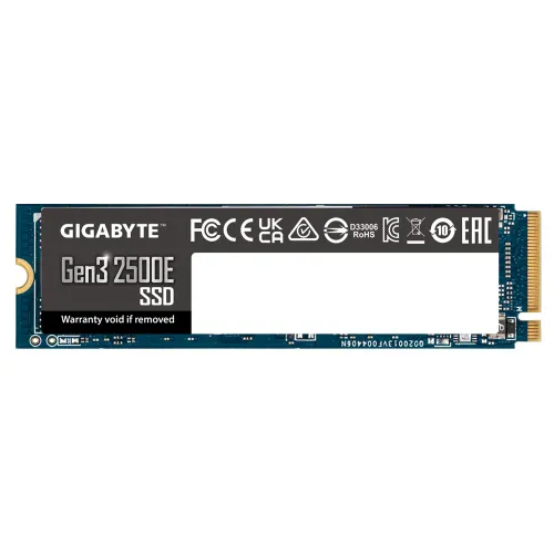 Dysk Gigabyte Gen3 2500E SSD 500GB PCIe 3.0x4 NVMe