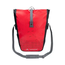 Sakwy rowerowe na bagażnik VAUDE Aqua Back Print Single 24 l red/ black