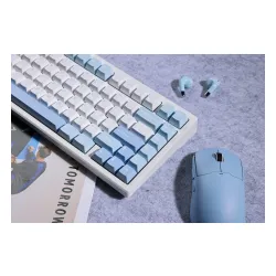Klawiatura mechaniczna MCHOSE G75 Pro Cabbage Tofu Switch V2 Biało-niebieski