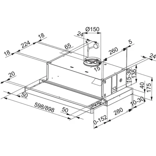 Okap Franke FTC 912 XS Srebrny