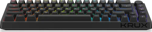 Klawiatura Krux Atax 65% Pro RGB Wireless Gateron Yellow Pro (KRX0125)