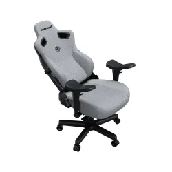 Fotel Anda Seat Kaiser 3 Pro XL Gamingowy do 200kg Tkanina Szary