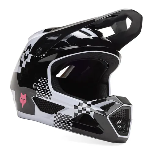 Kask rowerowy dziecięcy Fox Racing Rampage Digi Image CE/CPSC Jr black/white
