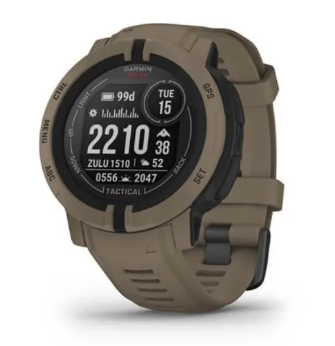 Смарт-часы Garmin Instinct 2 Solar Tactical Edition с датчиком сердечного ритма HRM Elevate