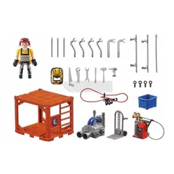 PLAYMOBIL City Action 70774 Produkcja kontenerów