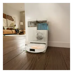 Robot sprzątający iRobot Roomba 515 Combo Funkcja mopowania Stacja oczyszczająca Tworzenie mapy pomieszczenia 70dB Funkcje AI Biały
