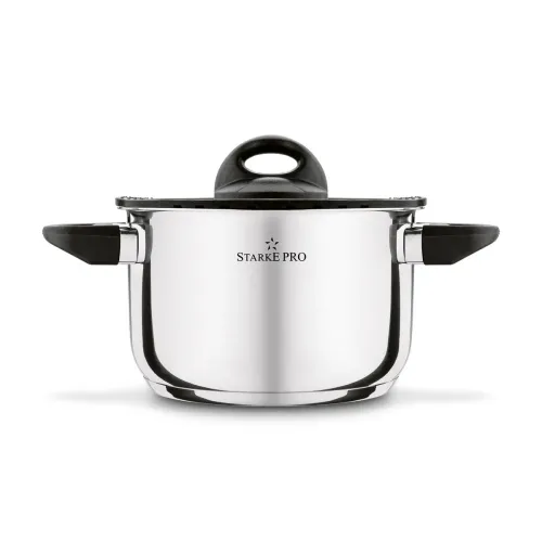 Garnek nierdzewny z pokrywką Starke Pro Sante 2,7 l