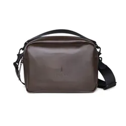 Torba codzienna miejska Rains Box Bag - shiny brown